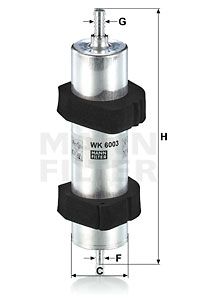Kraftstofffilter für 8T0127401A AUDI A8 + A5 + Cabrio + 07->
