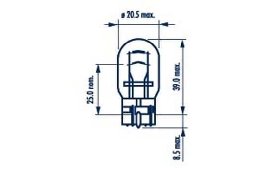 Narva 179193000 Set 10x Glühlampe, Blinkleuchte