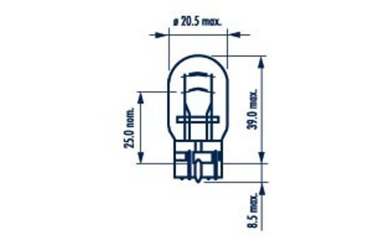 Glühlampe, Blinkleuchte Narva 179193000