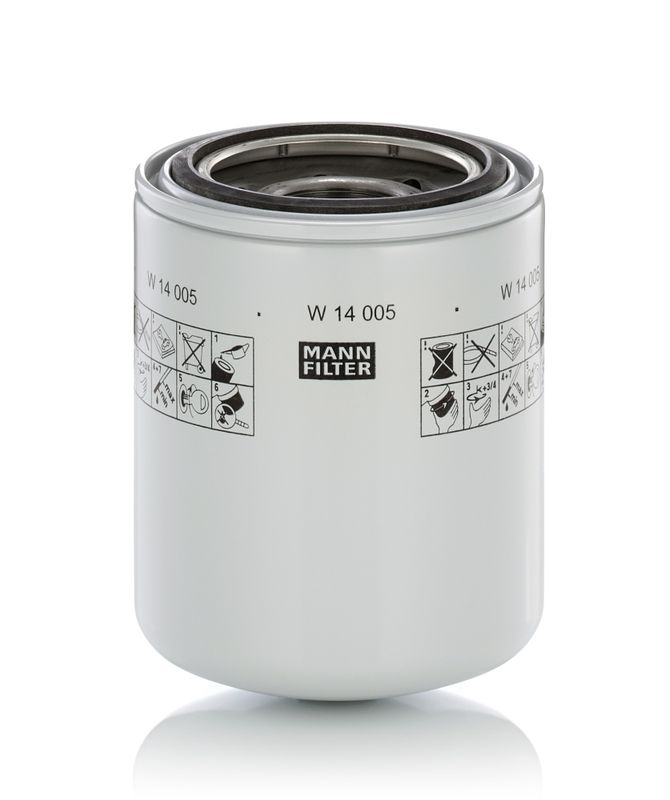 Mann-Filter W14005 Filter, Arbeitshydraulik für Case IH 2007->