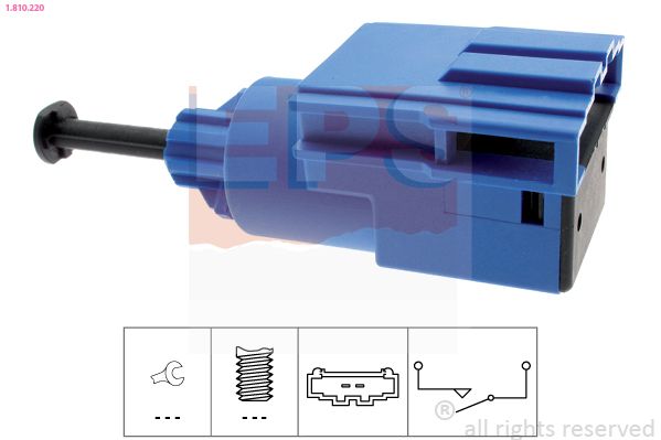 EPS 1.810.220 Bremslichtschalter für Audi A3 A4 B5 Limo 1995-2024