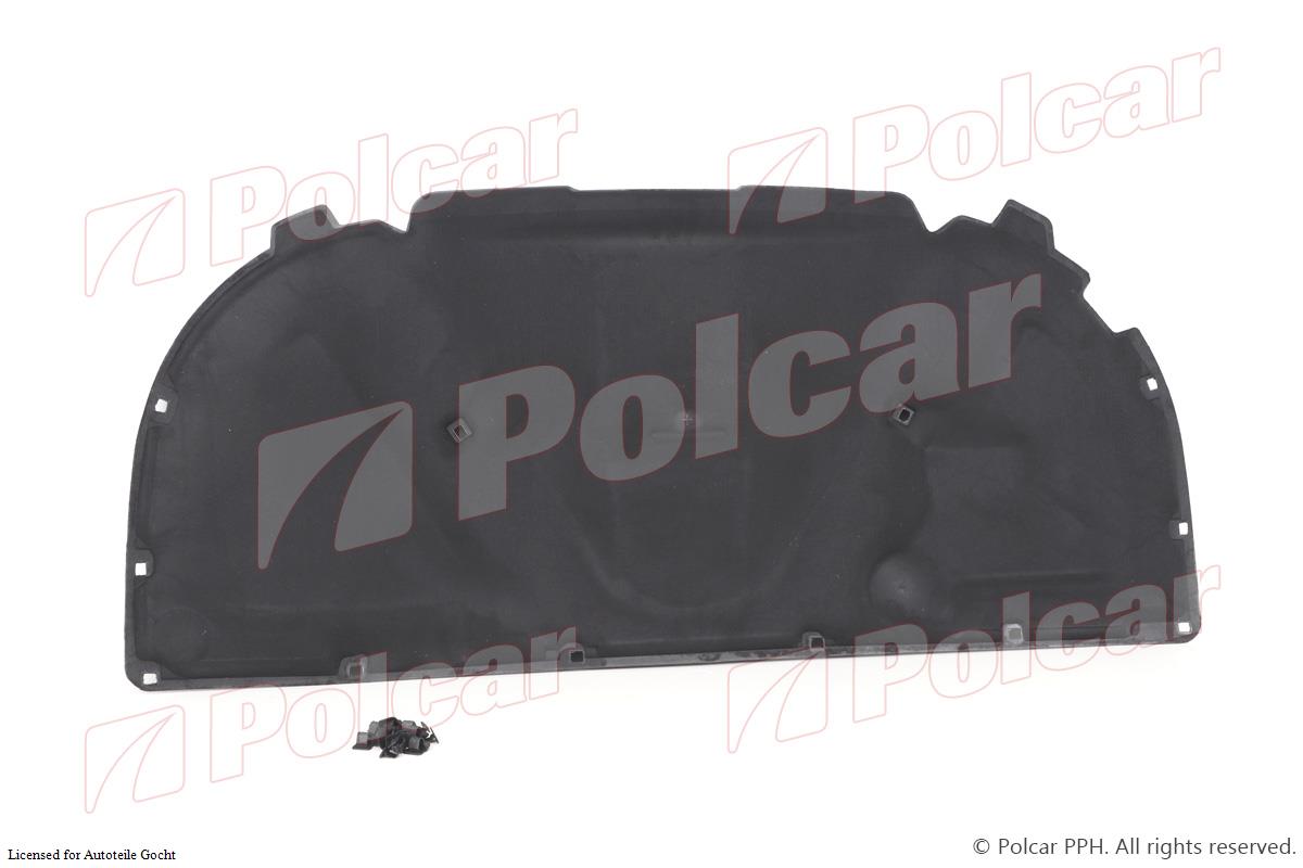 Motorhaube Dämmmatte Inkl. Clips für Audi A4 B7 Avant 2005-2008