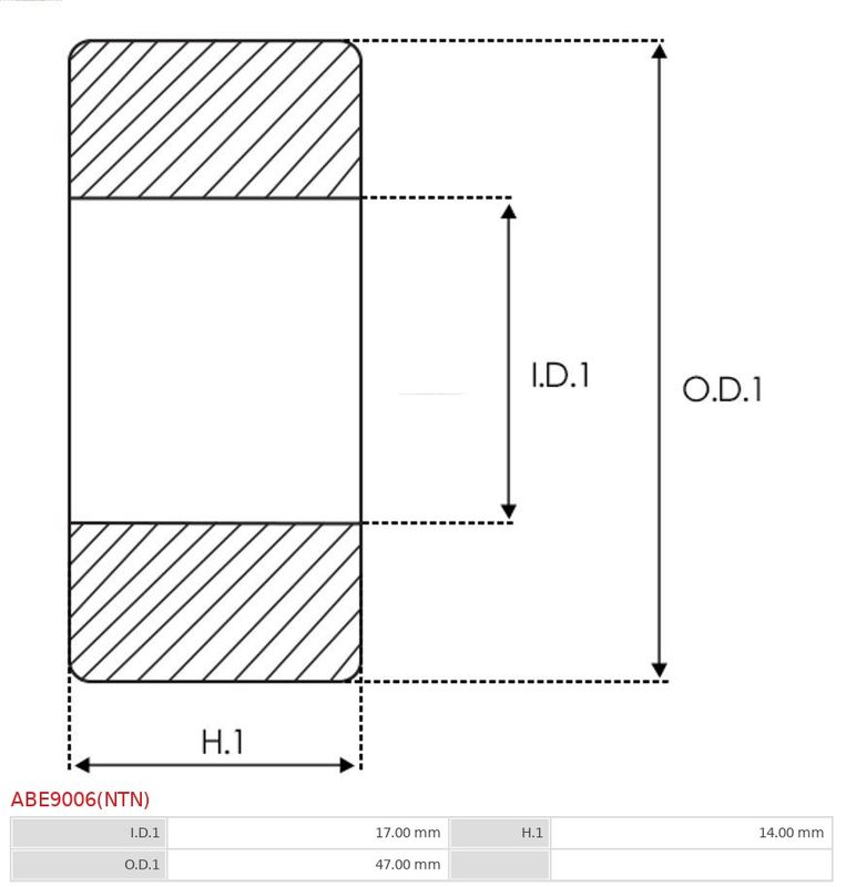 As-Pl Abe9006(Ntn) Lager