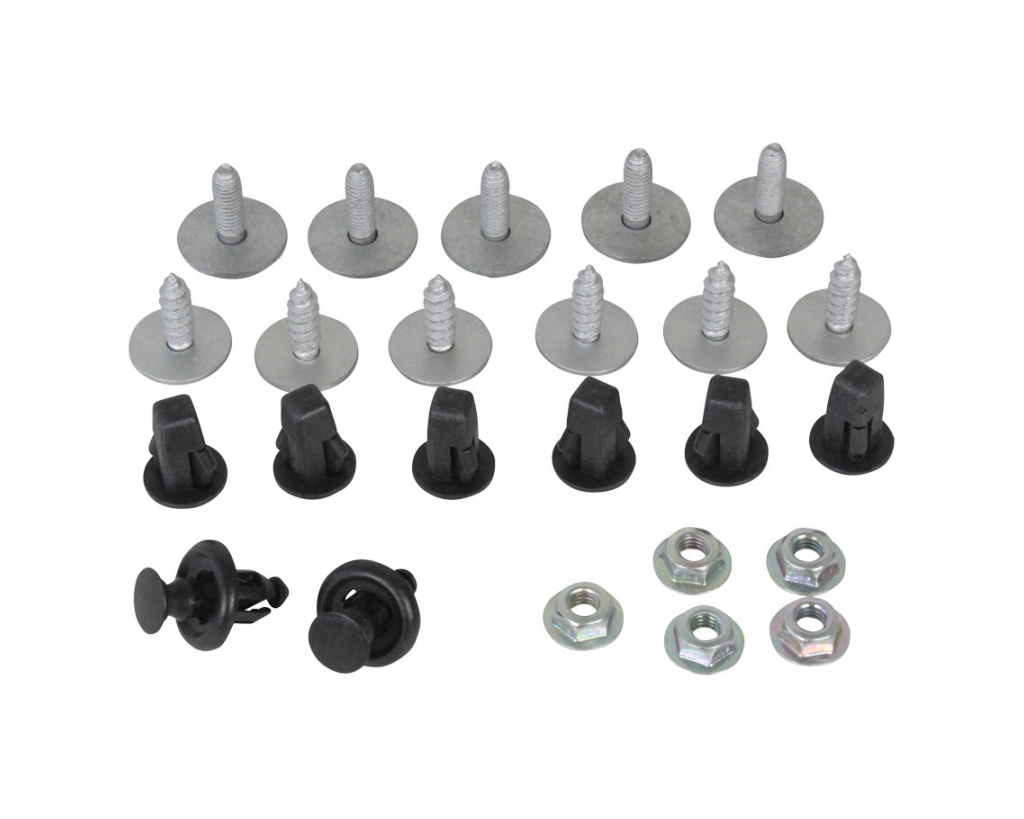 Unterfahrschutz Einbausatz Clip Clips Schrauben Set für 51454-48010