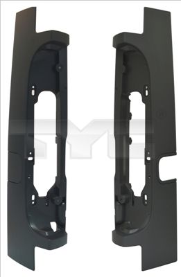 TYC 11-12383-Ba-2 Heckblende Rechts für Opel Vivaro A Renault 2007->