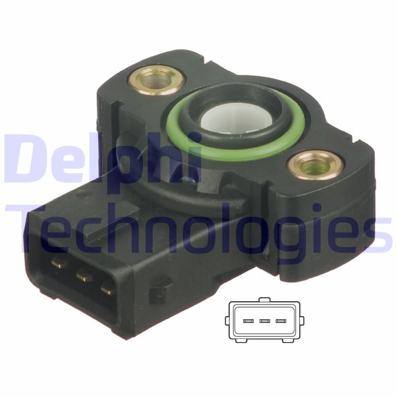 Sensor, Drosselklappenstellung Delphi Ss10562-12B1 für BMW 89-03