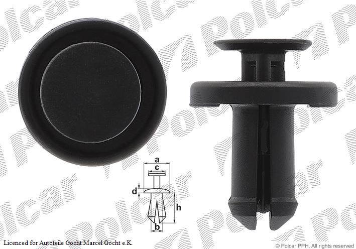 Befestigung Clip Clips für Lexus RC IS C II Toyota Aurion 2005->