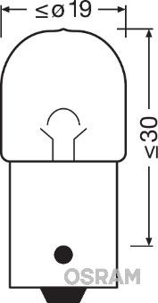 Ams-Osram Glühlampe, Kennzeichenleuchte