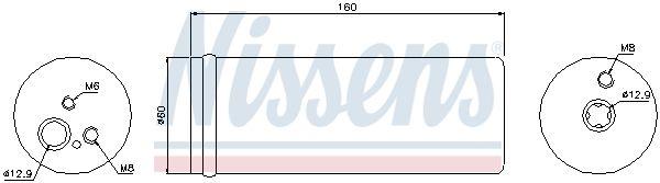 Nissens 95171 Trockner, Klimaanlage für Audi A3 TT Coupe 1993-2013