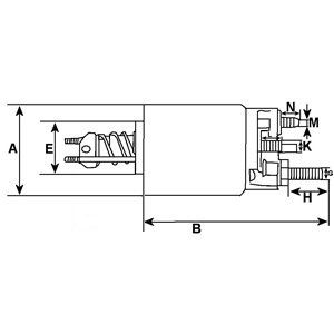 Hc-Cargo 237102 Magnetschalter, Starter