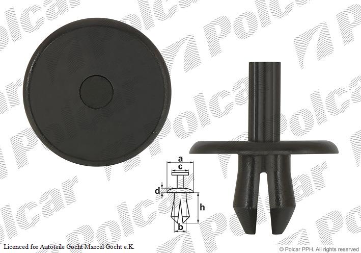 Befestigung Clip Clips für Audi A6 C5 Limo Kombi A8 D3 Allroad 1997->