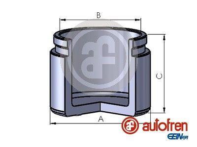 Autofren Seinsa D025534 Kolben, Bremssattel Vorne für Hyundai 1998->