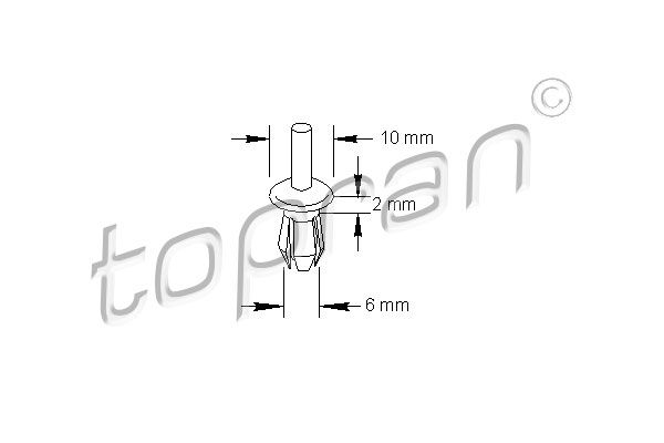 Topran 205796 Spreizniet