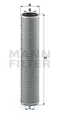 Filter, Arbeitshydraulik Mann-Filter H1095