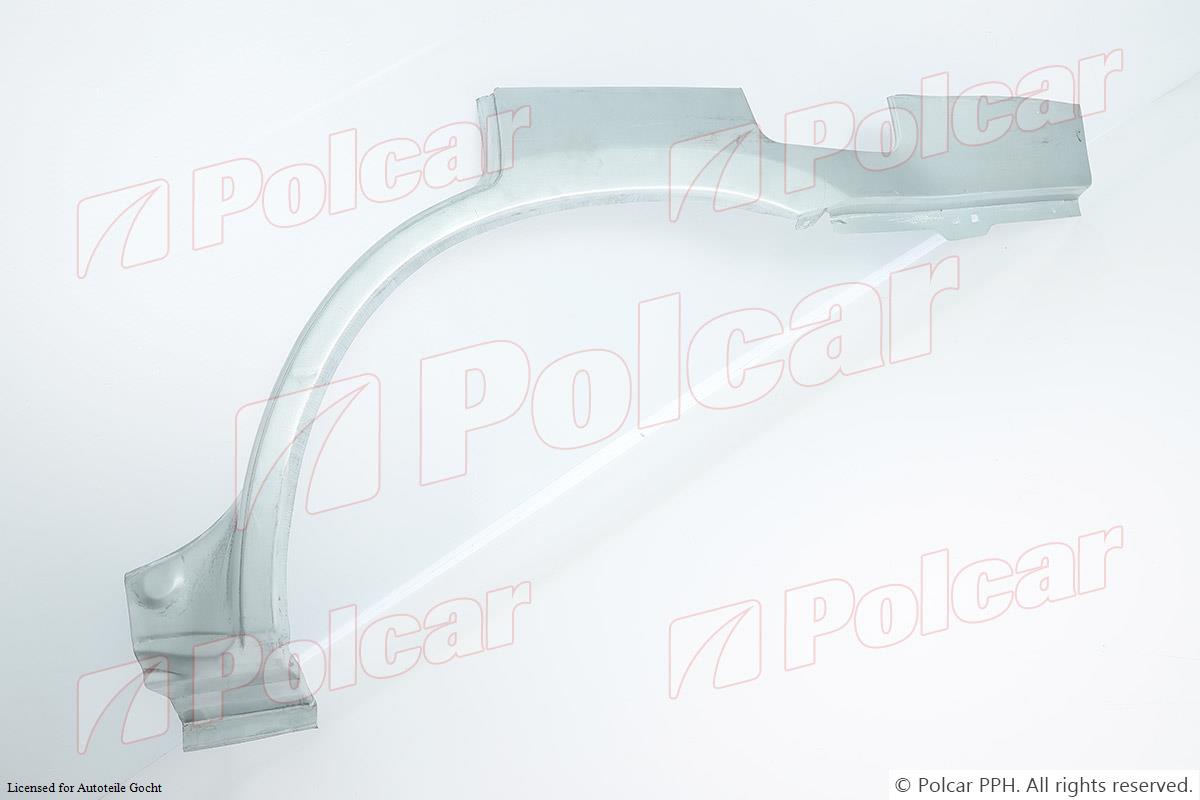 Radlauf Seitenwand Reparaturblech Hinten Links