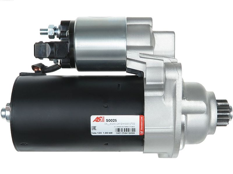 Starter für 1516828R 1003308 1007765 AUDI FORD SKODA VW A3 + A2 88-10