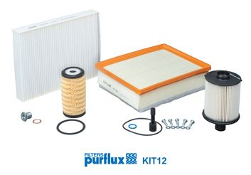 Purflux Kit12 Filter-Satz für Fiat Talento Opel Vivaro B 2014->