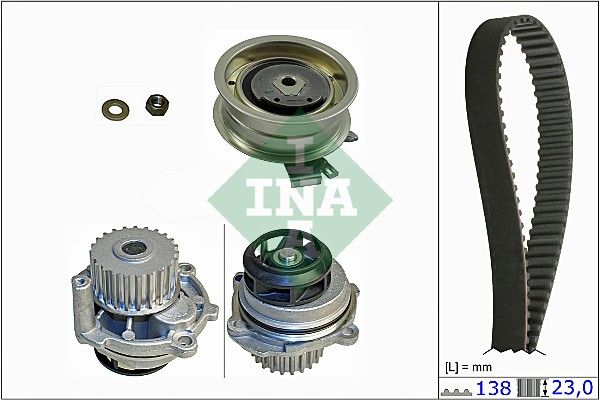 Wasserpumpe + Zahnriemensatz für 530017131 AUDI SKODA VW A4 + 94->