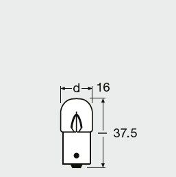 Ams-Osram 5626 Glühlampe, Schlussleuchte