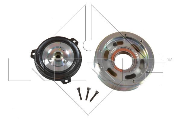 NRF 380043 Magnetkupplung, Klimakompressor für Audi A3 Cabrio 2003->