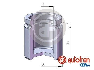 Autofren Seinsa D02559 Kolben, Bremssattel Vorne für Audi 100 1977->