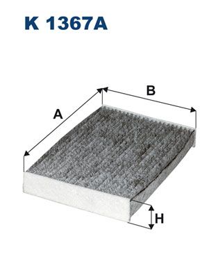 Filtron K1367A Filter, Innenraumluft für Mercedes Citan EQT 2013->