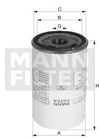 Filter, Drucklufttechnik Mann-Filter Lb13145/8