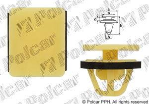 Halteklammer Clip für Hyundai Sonata IV EF 01-04