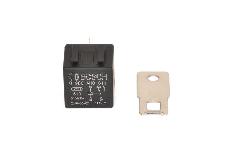 Bosch 0986Ah0611 Relais, Arbeitsstrom für BMW R 100 Fiat Brava 1955->