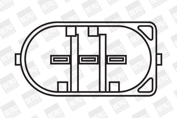 (BERU) Zündspule für 0001502580 A0001502580 MERCEDES CLK 2006->