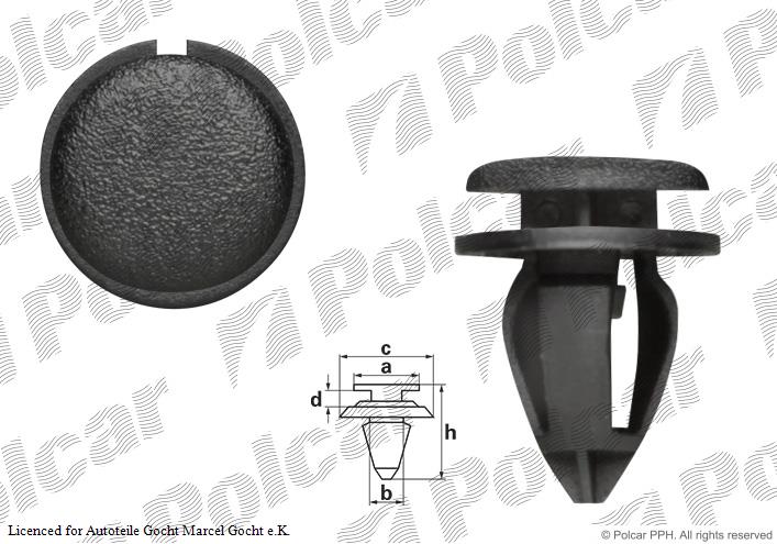 Klammer Clip Set Türverkleidung für Renault Kangoo Trafic II 1997->
