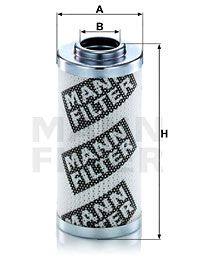 Filter, Arbeitshydraulik Mann-Filter Hd612/2X für Steyr Kompakt 11->