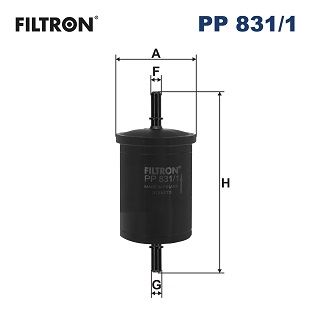 Filtron Pp831/1 Kraftstofffilter für Fiat 600E / 600 Scudo 1995->