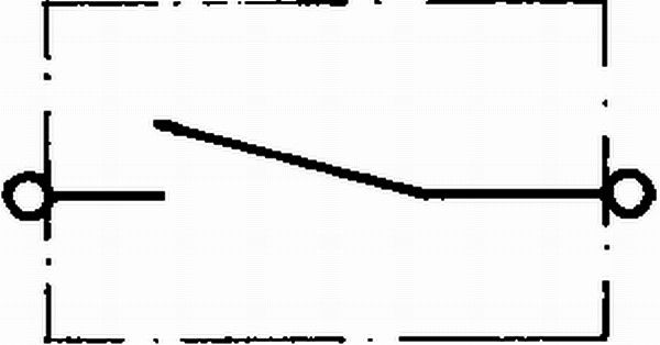 Hauptschalter, Batterie Hella 6Ek002843-121