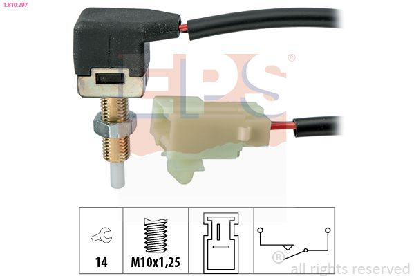 EPS 1.810.297 Schalter, Kupplungsbetätigung (Gra) für Hyundai 2001->
