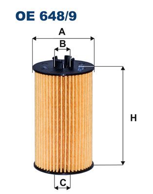 Filtron Oe648/9 Ölfilter für Opel Astra J Kombi Limo K 2013->