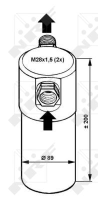 NRF 33081 Trockner, Klimaanlage für Audi 80 B4 Avant Kombi 1997-1998