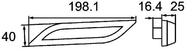 Zusatzblinkleuchte für 2BM013339-081 B94.08257