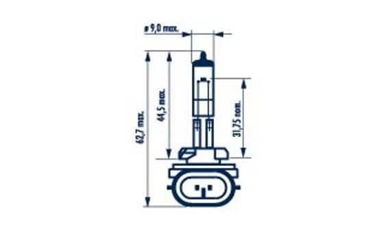 Narva 480423000 Glühlampe, Nebelscheinwerfer für Chevrolet 2001->