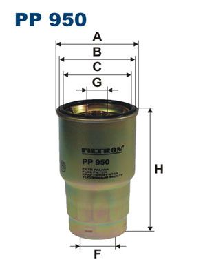 Kraftstofffilter für 23121920 MAZDA TOYOTA 626 V + Hatchback + 95->