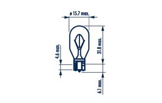 Glühlampe, Blinkleuchte Narva 176313000