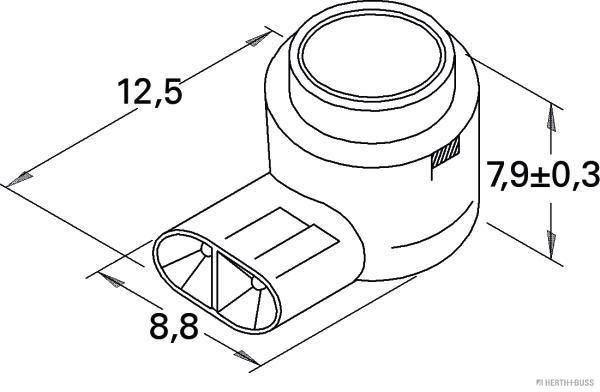 Leitungsverbinder Herth+Buss Elparts 50252590
