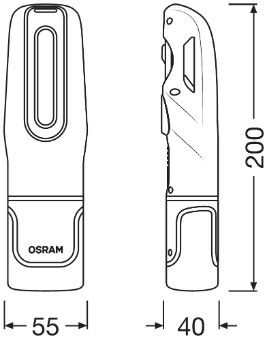 Handleuchte Osram Ledil401