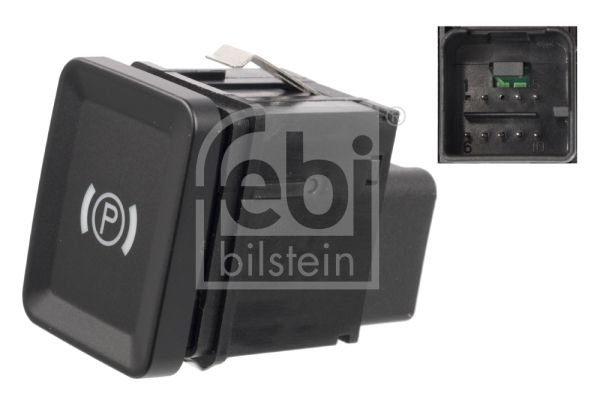 Schalter, Feststellbremsbetätigung Febi Bilstein 37606 für VW 05-12