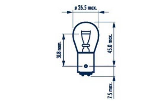 Glühlampe, Brems Schlusslicht Narva 178813000