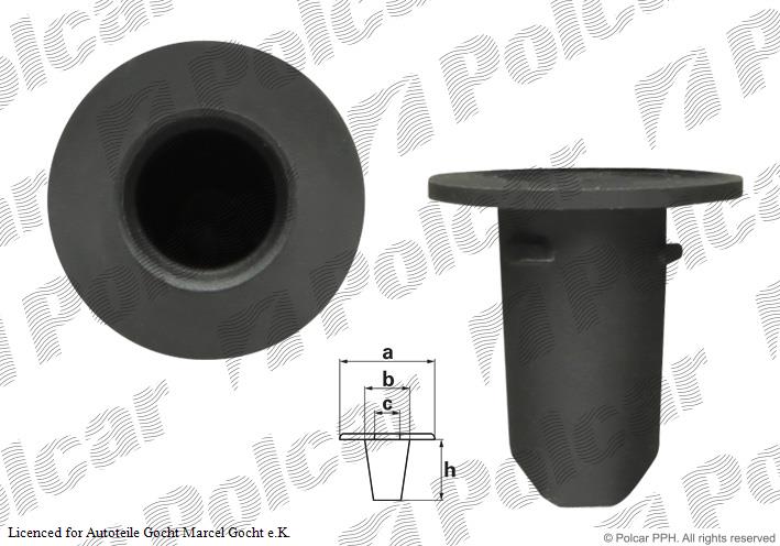 Befestigung Clip Clips für Audi A5 Coupe Cabrio Skoda Kodiaq I 2000->