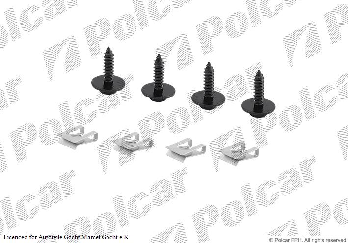 Unterfahrschutz Einbausatz Clip Clips Schrauben Set