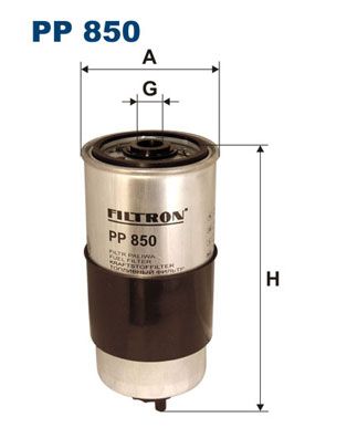 Filtron Pp850 Kraftstofffilter für Audi 100 C4 Avant Kombi 1987-2000