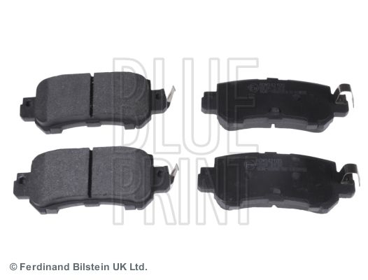 Bremsbelagsatz, Scheibenbremse Blue Print Adm542105 Hinten für Mazda 11->