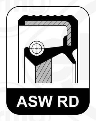 Elring 475.961 Wellendichtring, Kurbelwelle für Audi 100 C2 1977-2010